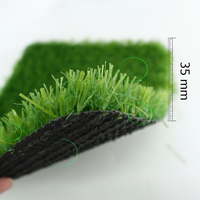 Césped Artificial Impermeable de Alta Calidad, Césped Sintético de Aspecto Natural, Ecológico y Resistente al Fuego para Jardinería y Paisajismo