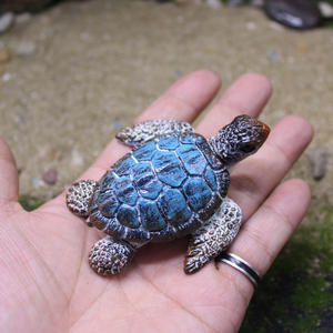 Harsen Handwerk Schildpad Ornamenten Voor Tuin Micro-Landschap Aquarium Kerst Micro-Landschap Zeedieren Cross-Border Kerst - Product Image 2