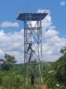 <span class=keywords><strong>Torre</strong></span> de Observación/Sentinelaje/Guardia Autoportante de Acero Galvanizado de Alta Calidad, Color Personalizado, Duración de 20-50 Años - Product Image 4