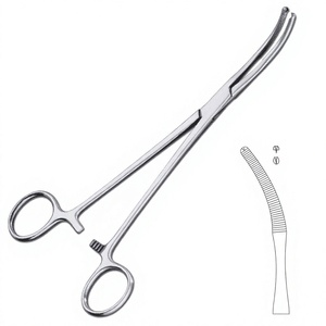 Pinzas Hemostáticas Mikulicz Personalizadas de Acero Inoxidable, Pinza Quirúrgica Manual, Instrumento de Cirugía General Clase I con Certificación CE - Product Image 3