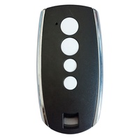 YET2141 Télécommande à code d'apprentissage et à code roulant 315 MHz et 433 MHz à 4 boutons, émetteur de code clonable pour porte de garage
