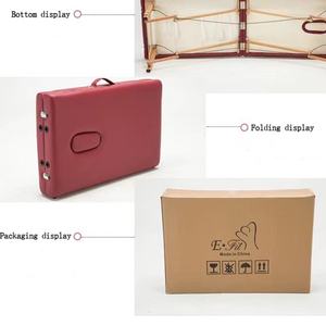 Cama Profesional de Madera para Extensión de Pestañas Pinky Leem, Multifuncional, Plegable, Ajustable, de Lujo, para Salón de Masajes - Product Image 5