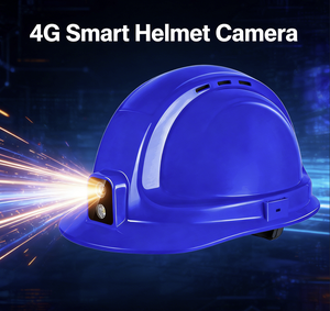 Cámara Inteligente 4G para Casco, Grabación Manos Libres, RTSP, AES256, para Seguridad Industrial, con Transmisión de Video en Vivo - Product Image 1
