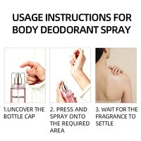 Déodorant Corporel en Spray Parfumé – Coffret 3 Couleurs (Rose, Or, Pêche) – Longue Durée, Anti-Odeur, Lisse, Non Gras – Format Voyage pour Femme