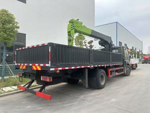 Sinotruk HOWO รถเครนติดตั้งเครนพร้อมฟังก์ชั่นการถ่ายโอนข้อมูล8Ton 6Ton ใหม่ - Product Image 4