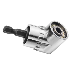 Adaptateur d'angle droit multifonction 105 degrés en acier pour visseuse électrique, qualité DIY, avec support OEM personnalisable - Product Image 1