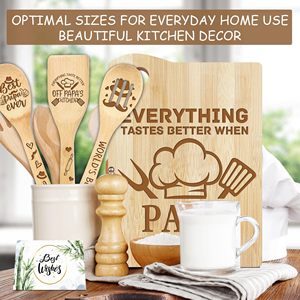 Tagliere Personalizzato in Legno e Bambù, Set Regalo con Utensili per Salumi e Formaggi - Product Image 4