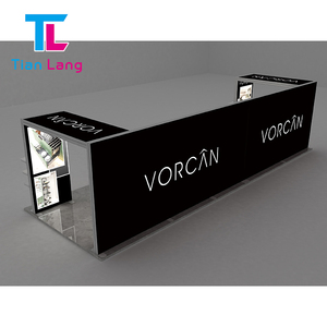 Caja de luz de tela SEG independiente para Centro Comercial Caja de luz retroiluminada LED personalizada Exhibición de stand de feria comercial - Product Image 1