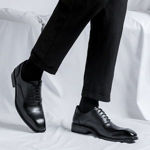 Chaussures habillées en cuir artificiel les plus vendues, chaussures de mariage pour hommes, chaussures en cuir PU officielles pour hommes - Product Image 3