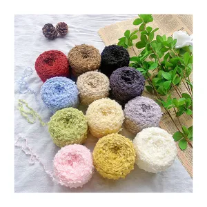 Thời Trang Búp Bê Mềm Làm Cho Ưa Thích Sợi Crochet Ngón Tay Vòng Sợi Len Sợi Cho Tay Đan
