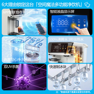 Huikang Multifunctional Ice Maker, High-End Business Office Cold <b>Water</b> Hot <b>Water</b> Ice Cube Reverse Osmosis <b>Drinking</b> <b>Water</b> Purifie - Product Image 5