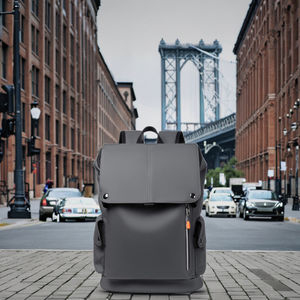 Sac à dos personnalisé fantaisie grande capacité, sac à dos d'affaires pour ordinateur portable recyclé, sac à dos d'étudiant - Product Image 2