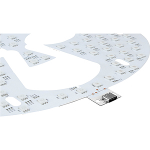 PCB lắp ráp OEM màu đỏ và màu xanh Mặt nạ bảng mạch tùy chỉnh led vẻ đẹp mặt nạ pcba thiết kế và sản xuất - Product Image 5