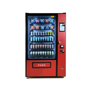 XY 2023 New Snack And Beverage Vending Machine For Selling Cold Drinks With Refrigeration System.