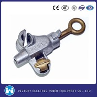 Raccords électriques Cooper et ligne aérienne de serrage de ligne chaude en aluminium