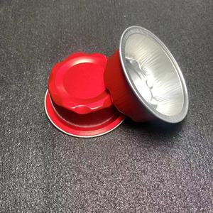 Hot Bán Vàng Mini Dùng Một Lần Món Tráng Miệng Nướng Nhôm Lá Mỏng Container Khuôn Tùy Chỉnh Kích Thước Mịn Tường Cho Bánh - Product Image 4