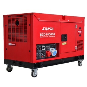 เครื่องกำเนิดไฟฟ้าแบบเงียบ Senci Silent Generator 20KVA ระบายความร้อนด้วยน้ำ 15kw 20kva 30kva 60HZ รุ่น SCD10000S 10KVA-30KW เครื่องกำเนิดไฟฟ้าแบบเงียบสามเฟส - Product Image 6
