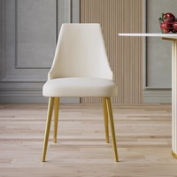 Table à manger en métal blanc au design moderne, ensemble 6 places, mobilier de maison, restaurant, table à manger de luxe avec plateau en marbre ardoise