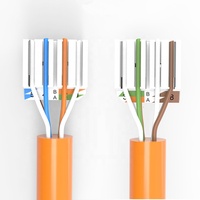 Conector de Terminación Tipo Sin Herramientas Linkwylan Cat 6A, Conector RJ45 Cat6a Sin Herramientas para Cable de Instalación Cat6A 23AWG