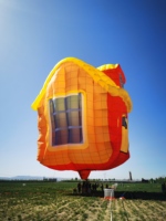 Ballon à air chaud gonflable de 8 m pour événements extérieurs, fêtes, promotions, avec souffleur, modèle Air Dancer, expédié par mer