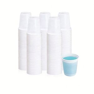Mini gobelets jetables transparents en plastique PS de 2 oz pour dégustation de fêtes - Product Image 3