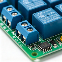 Relais 8CH-5V - 8 relais indépendants 5V DC - Composant électronique compact pour appareils IoT