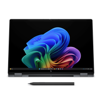 Ordinateur portable professionnel H&P Omnibook 360 X 16 pouces avec écran tactile OLED 2,8K 120Hz, processeur Ultra 7 358H ou Ultra 9 388H, 32 Go de RAM, SSD 1 To et stylet