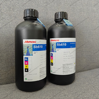 Encre de sublimation thermique originale Mimaki SB610, bouteille de 1L avec puce CMYK pour imprimante textile thermique TS100-1600 TS55 en polyester