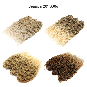 Offre Spéciale Ombre vague d'eau faux springy afro nouvelle machine clip loc bijoux printemps vente en gros freretess crochet cubain twist cheveux - Product Image 3