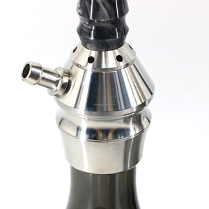 <span class=keywords><strong>Cachimba</strong></span> <span class=keywords><strong>de</strong></span> Lujo <span class=keywords><strong>de</strong></span> Acero Inoxidable 304 con Luz LED, <span class=keywords><strong>Cachimba</strong></span> <span class=keywords><strong>de</strong></span> Vidrio Grande/Mediana con Set <span class=keywords><strong>de</strong></span> Accesorios y Manguera - Product Image 4