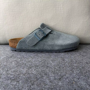 Zuecos de Diseño con Caja, Sandalias Planas de Corcho, Moda de Verano, Cuero Genuino, Sandalias Favoritas para Mujer y Hombre, Zapatos de Playa de Alta Calidad - Product Image 1