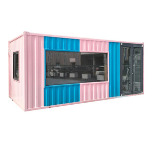 Unidad Comercial Móvil Personalizada, Contenedor Creativo, Diseño Industrial Moderno Multifuncional de Acero - Product Image 1