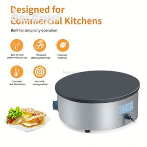 Machine à crêpes et gaufres commerciale 2,2 kW, antiadhésive, <span class=keywords><strong>mini</strong></span>-machine à gaufres hollandaises pour usage industriel et domestique - Product Image 4