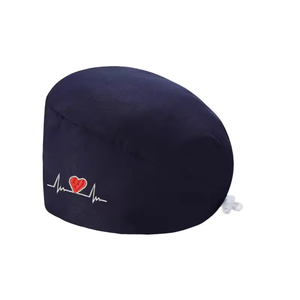 Bonnets chirurgicaux personnalisés doublés de satin avec boutons, imprimés de dessins animés, pour infirmières et médecins, vente en gros - Product Image 1