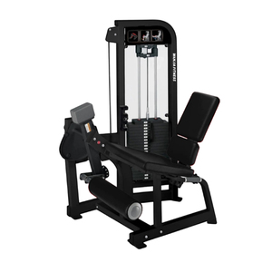 Machine commerciale d'extension des jambes assise à charge par poulie, <span class=keywords><strong>presse</strong></span> à jambes réglable avec coussin, équipement de fitness pour l'entraînement de force - Product Image 1