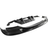 Nouveau kit carrosserie modifié pour BMW Série 5 F10 F18 2011-2016 : Lame avant et diffuseur arrière en fibre de carbone M5