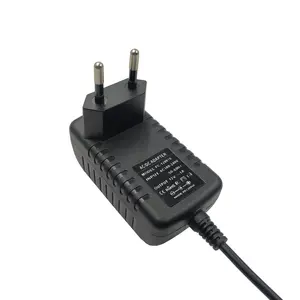 Free sample EU plug 12v 1a universal wall plug-in ac dc adapter 30w switching power supply adapter for 4g 5g router