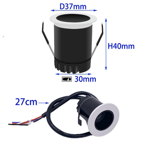 Projecteurs d'intérieur anti-éblouissement, magasin de <span class=keywords><strong>vêtements</strong></span>, café, mini projecteurs d'ambiance LED RGB - Product Image 4