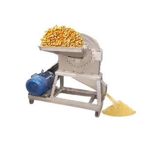 Graan Tarwe Freesmachine Meel Molen Machines Maïs Slijpmachine Voor Eten En Drinken Etablissement