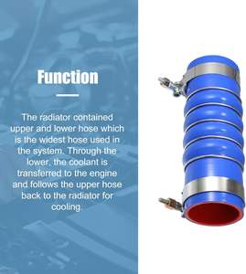 Accesorios para Automóviles, Motocicletas y Camiones, Manguera de Silicona Flexible de Goma EPDM NBR para Admisión de Aire, Turbo, Refrigerante, Radiador, Intercooler - Product Image 4