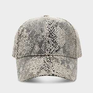 Nouvelle Casquette de Baseball en Cuir PU Printemps-Été 2025 pour Hommes et Femmes, Chapeau de Soleil Tendance Urbaine avec Motif Serpent, Style Sportif - Product Image 4