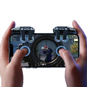 Nuevo gatillo <span class=keywords><strong>PUBG</strong></span> de juego móvil G21 para 6 seis dedos gatillo de juego L1 R1 Shooter Free Fire Phone Joystick - Product Image 1