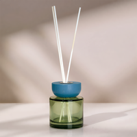 Bouteilles diffuseurs de parfum en verre personnalisées en usine, de 50 ml à 300 ml, formes rondes et carrées, écologiques, durables, couleurs personnalisées, logos acceptés