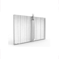 Écran LED transparent pour mur en verre, module LED transparent couleur pleine, prise en charge de l'animation pour centre commercial, magasin de détail