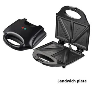 Máquina Eléctrica Multifuncional Totalmente Automática para Hacer Hamburguesas, Sándwiches, Paninis y Desayunos, 750W - Product Image 5