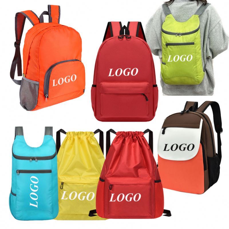 Cheap Price Black Backpack Promotional Customized