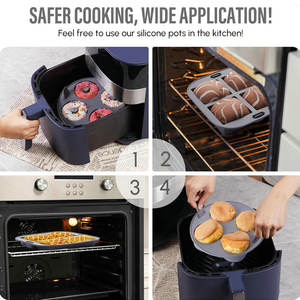 Moldes <span class=keywords><strong>de</strong></span> <span class=keywords><strong>Silicona</strong></span> Antiadherentes <span class=keywords><strong>para</strong></span> Huevos, Accesorios <span class=keywords><strong>para</strong></span> <span class=keywords><strong>Freidora</strong></span> <span class=keywords><strong>de</strong></span> <span class=keywords><strong>Aire</strong></span>, <span class=keywords><strong>Molde</strong></span> <span class=keywords><strong>para</strong></span> Muffins Jumbo, <span class=keywords><strong>Molde</strong></span> <span class=keywords><strong>para</strong></span> Cupcakes, Bandeja <span class=keywords><strong>para</strong></span> Pasteles Bundt - Product Image 4