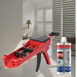 Kit Profissional de Ferramentas para Aplicação de Rejunte de Azulejos com Pistola Manual para Cartuchos de Epóxi de Dois Componentes e Selante para Construção - Product Image 3