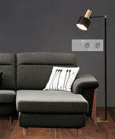 Prise murale USB Type-C Prises UE Double prise verre France Triple prise de courant murale