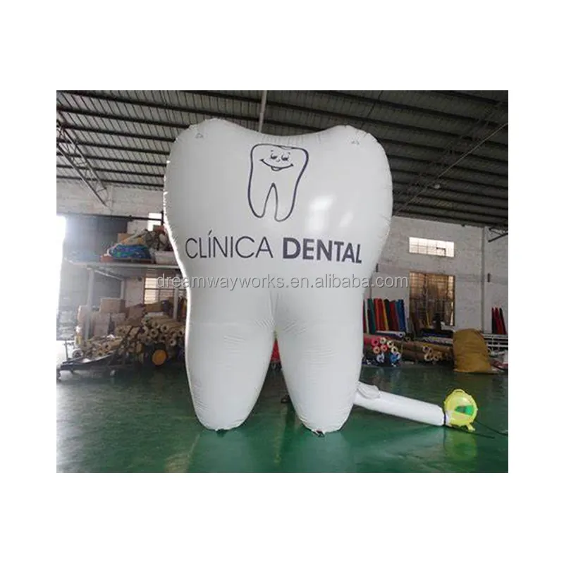 Dientes inflables gigantes para publicidad, globo dental inflable, gran oferta, 2022